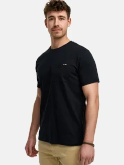 Indicode Herren T-Shirt - INAndorra in schwarz