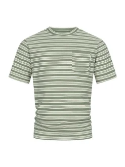 Indicode Herren T-Shirt - INDrop in blau mehrfarbig