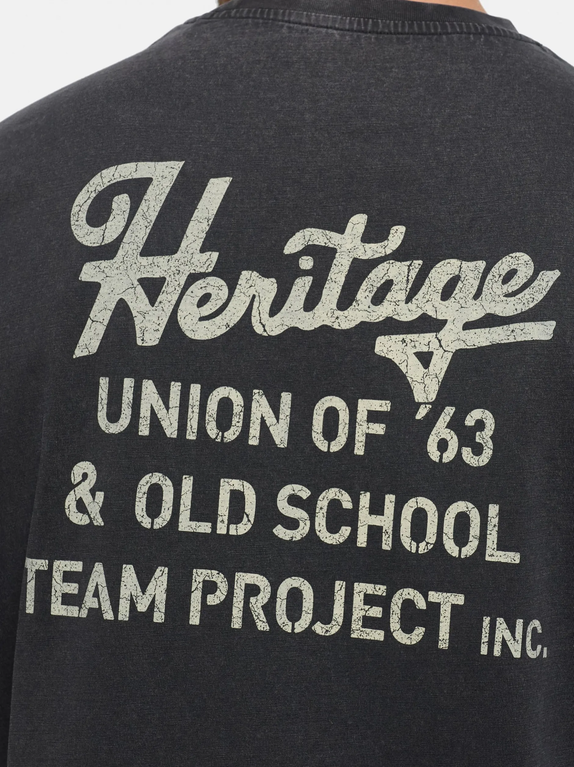 Indicode Herren T-Shirt - INHeritage in schwarz