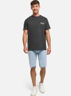 Indicode Herren T-Shirt - INHeritage in schwarz
