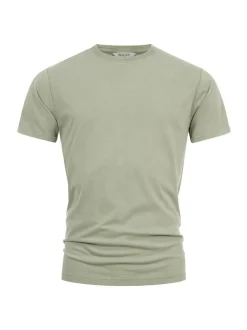 Indicode Herren T-Shirt - INHerbst in grün khaki