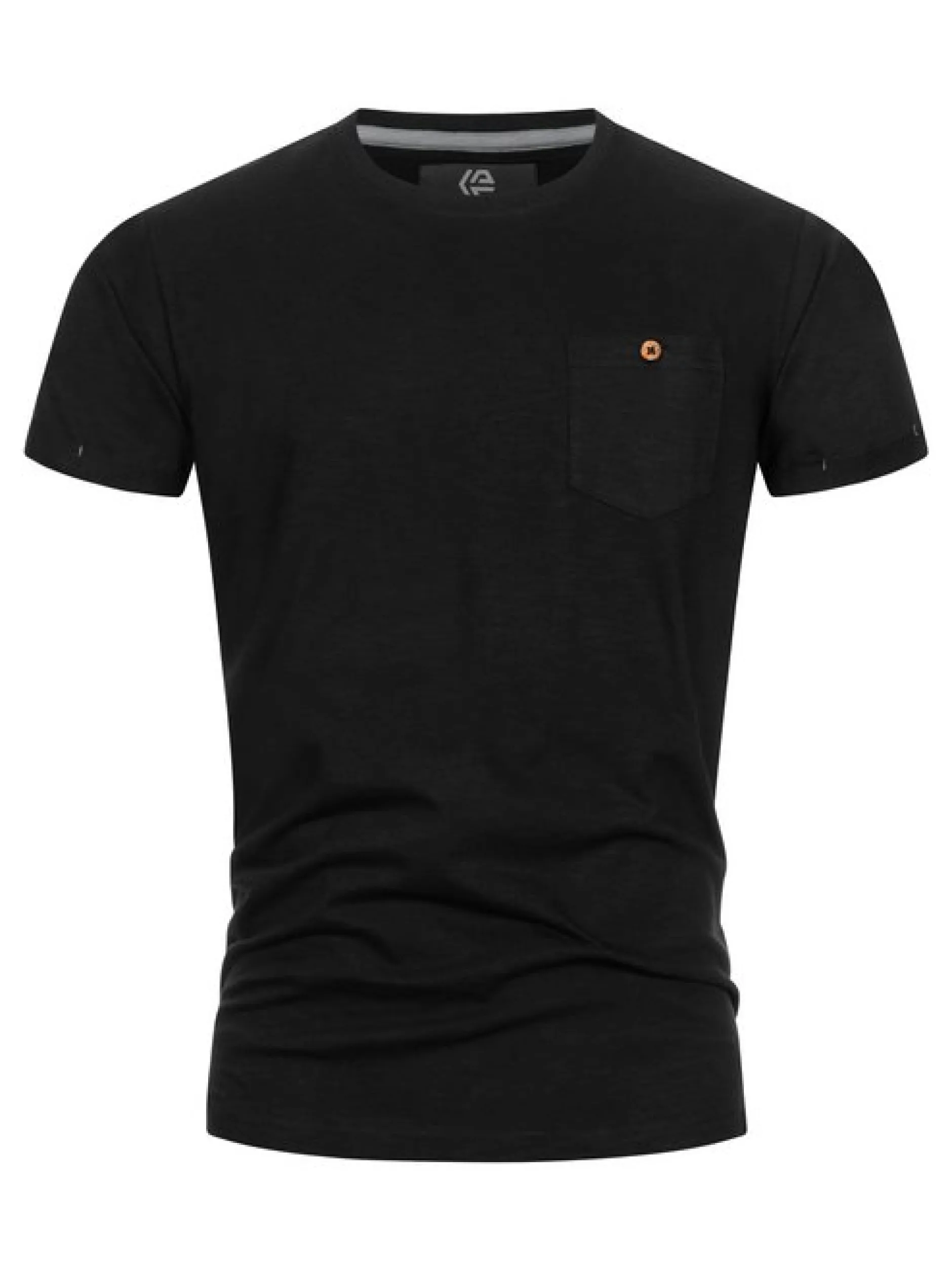 Indicode Herren T-Shirt - INJon in schwarz