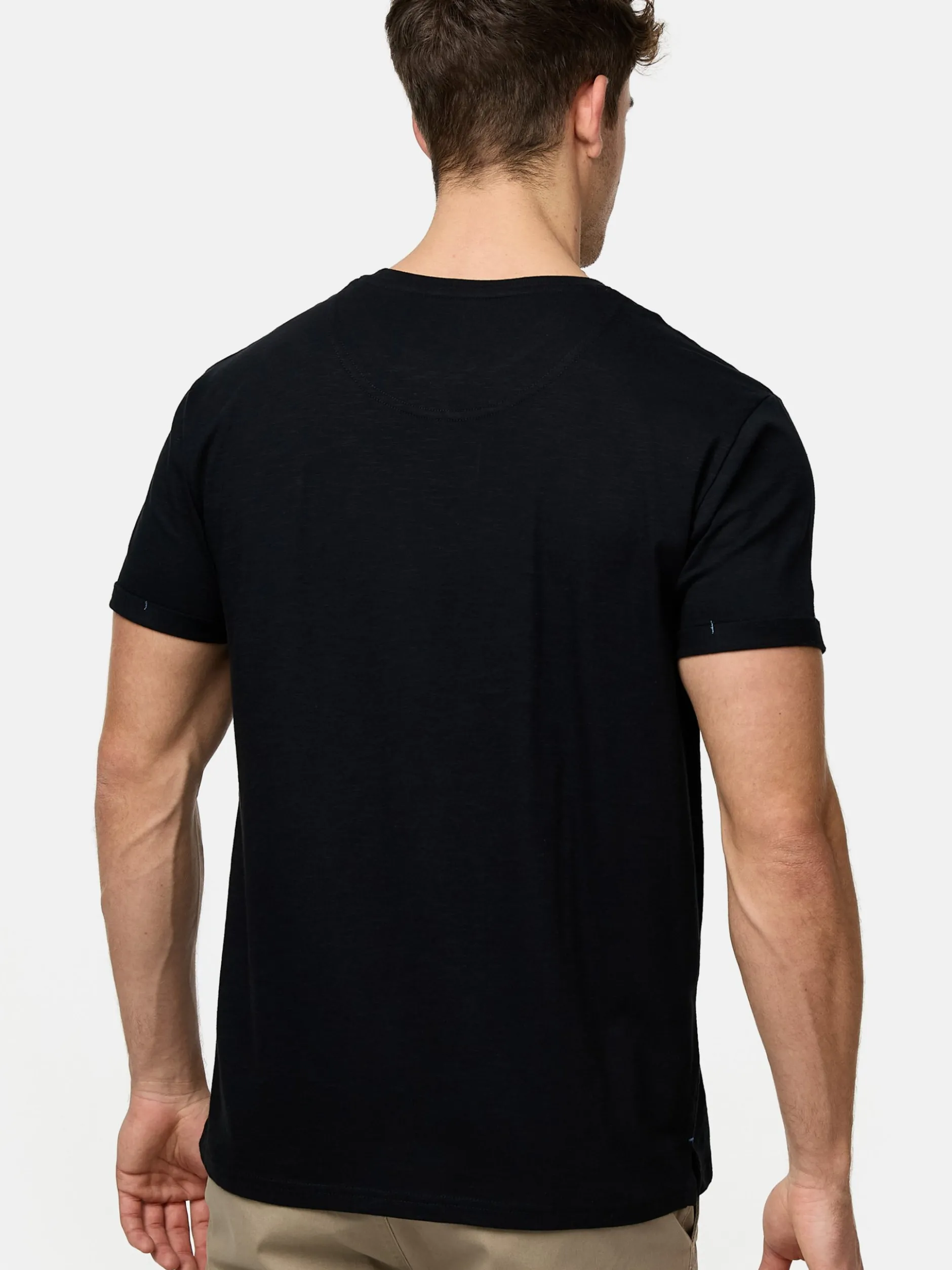 Indicode Herren T-Shirt - INJon in schwarz
