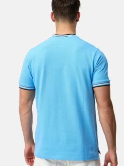 Indicode Herren T-Shirt - INOdell in blau