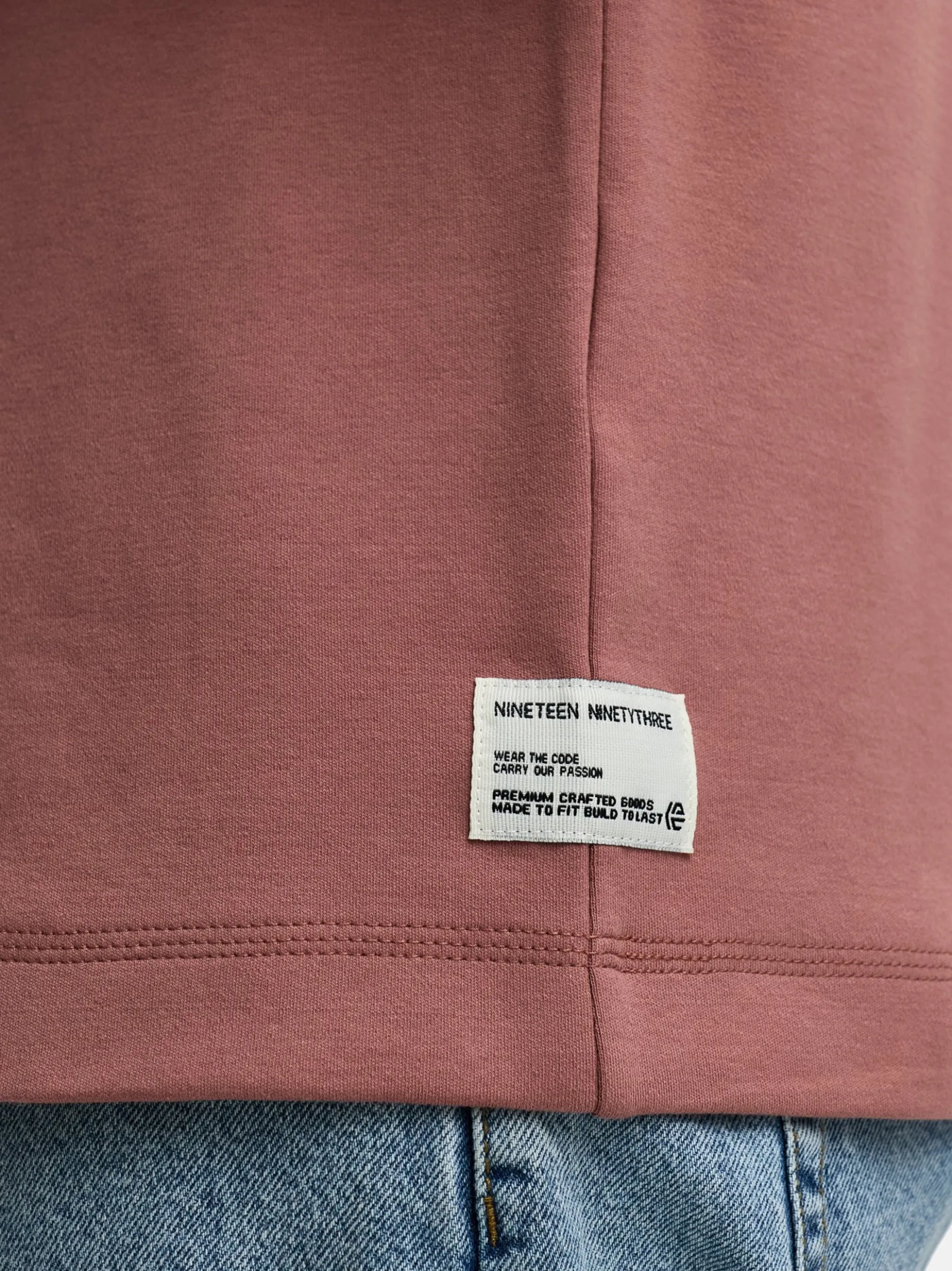 Indicode Herren T-Shirt - INSander in altrosa rosa