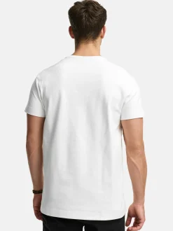 Indicode Herren T-Shirt - INSander in weiß