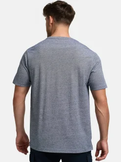 Indicode Herren T-Shirt - INStrib in blau