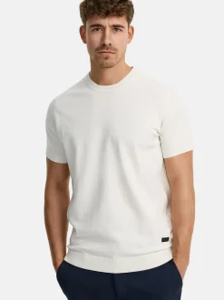 Indicode Herren T-Shirt - INVasko in weiß