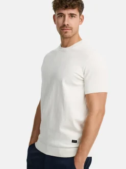 Indicode Herren T-Shirt - INVasko in weiß