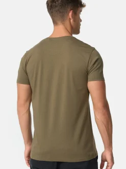 Indicode Herren T-Shirt - INVegas in khaki