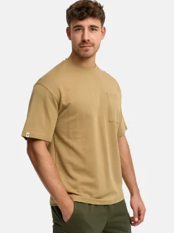 Indicode Herren T-Shirt - INWiwa in beige