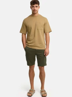 Indicode Herren T-Shirt - INWiwa in beige
