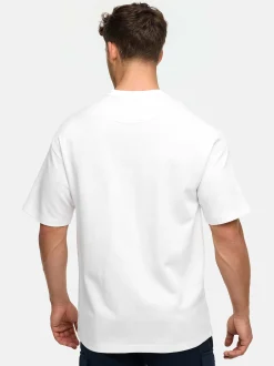 Indicode Herren T-Shirt - INWiwa in weiß
