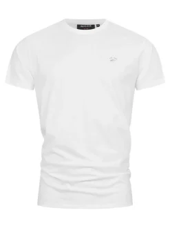 Indicode Herren T-Shirt - Kloge in ecru beige