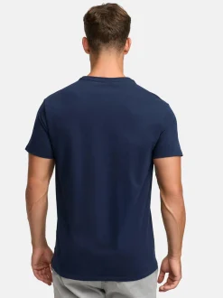 Indicode Herren T-Shirt - Kloge in marine