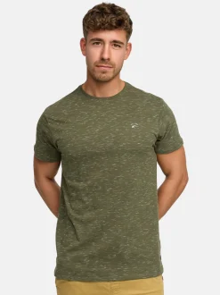 Indicode Herren T-Shirt - Kloge in khaki