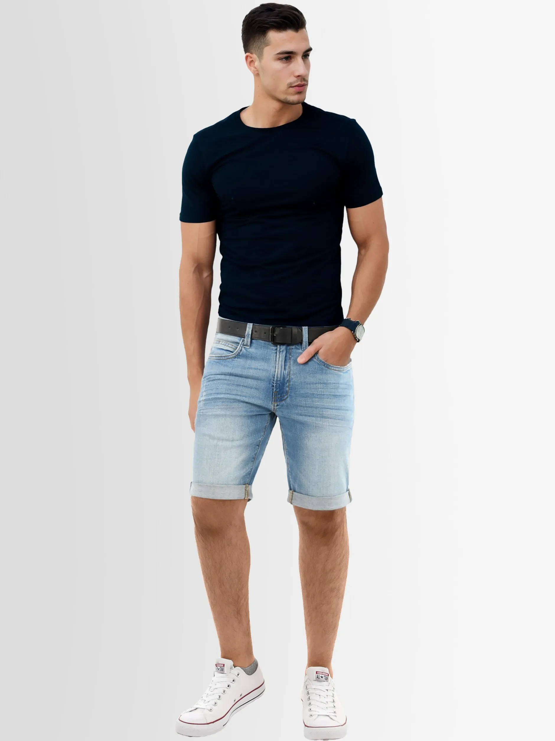 Indicode Shorts - Inkadeu in blau