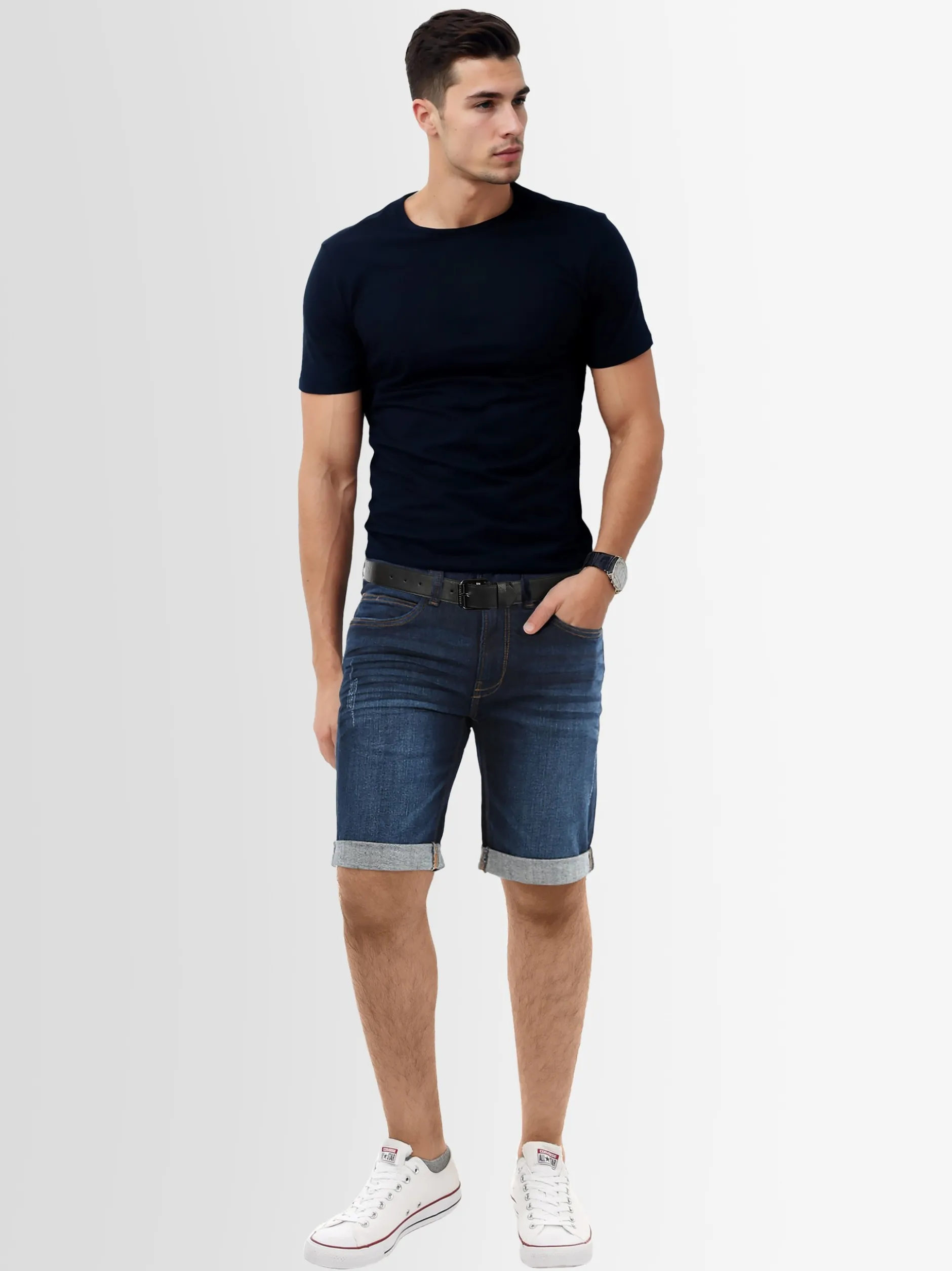 Indicode Shorts - Inkadeu in blau