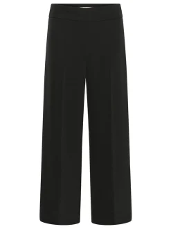 Inwear Damen Casual Hose Zhen Mittlere Taille in schwarz