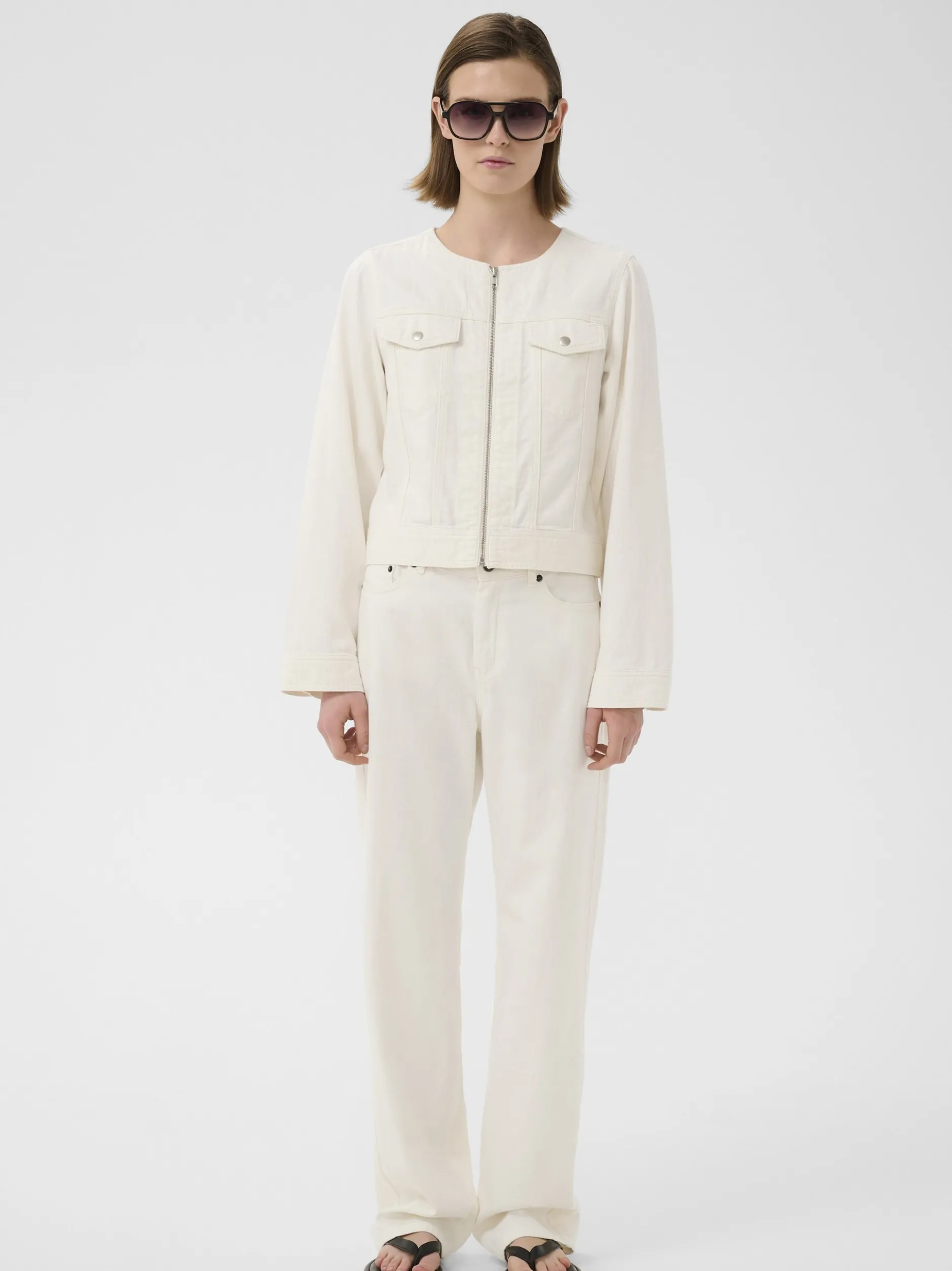Inwear Damen Jeans GLADYSIW in ecru