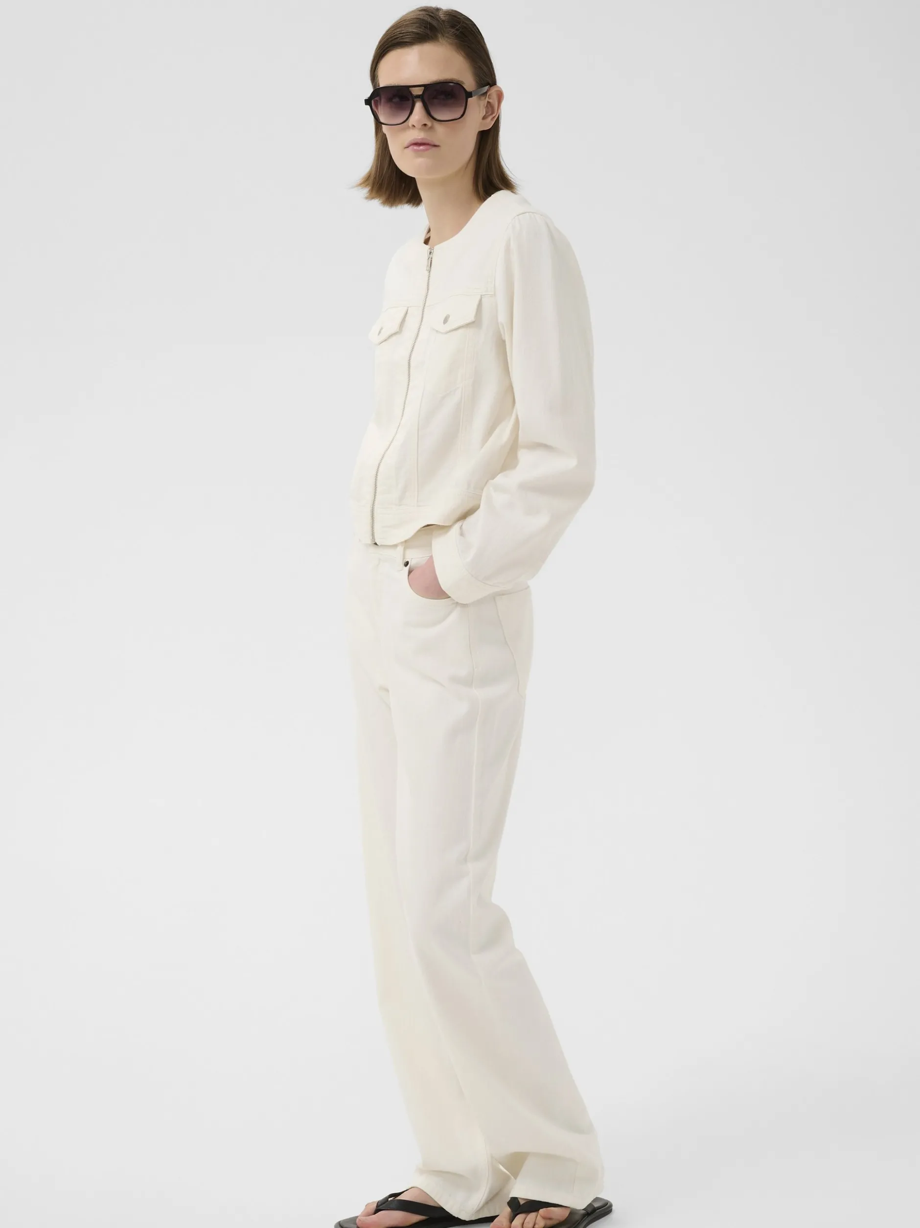 Inwear Damen Jeans GLADYSIW in ecru