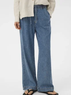 Inwear Damen Jeans SOPHINAIW Elastische Taille in blau