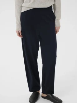 Inwear Damen Jerseyhose BekyIW Elastische Taille in blau