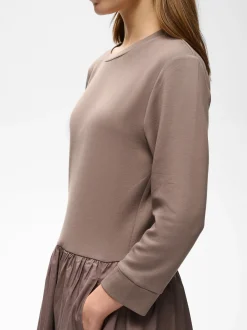 Inwear Damen Jerseykleid MiraIW in mocca