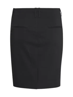 Inwear Damen Rock Zella Mittlere Taille in schwarz