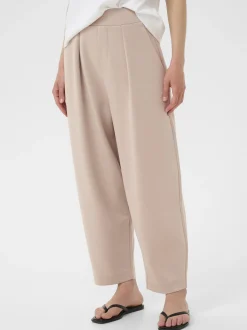 Inwear Damen Strickhose PannieIW Normale Taille mit tiefem Schnitt in grau