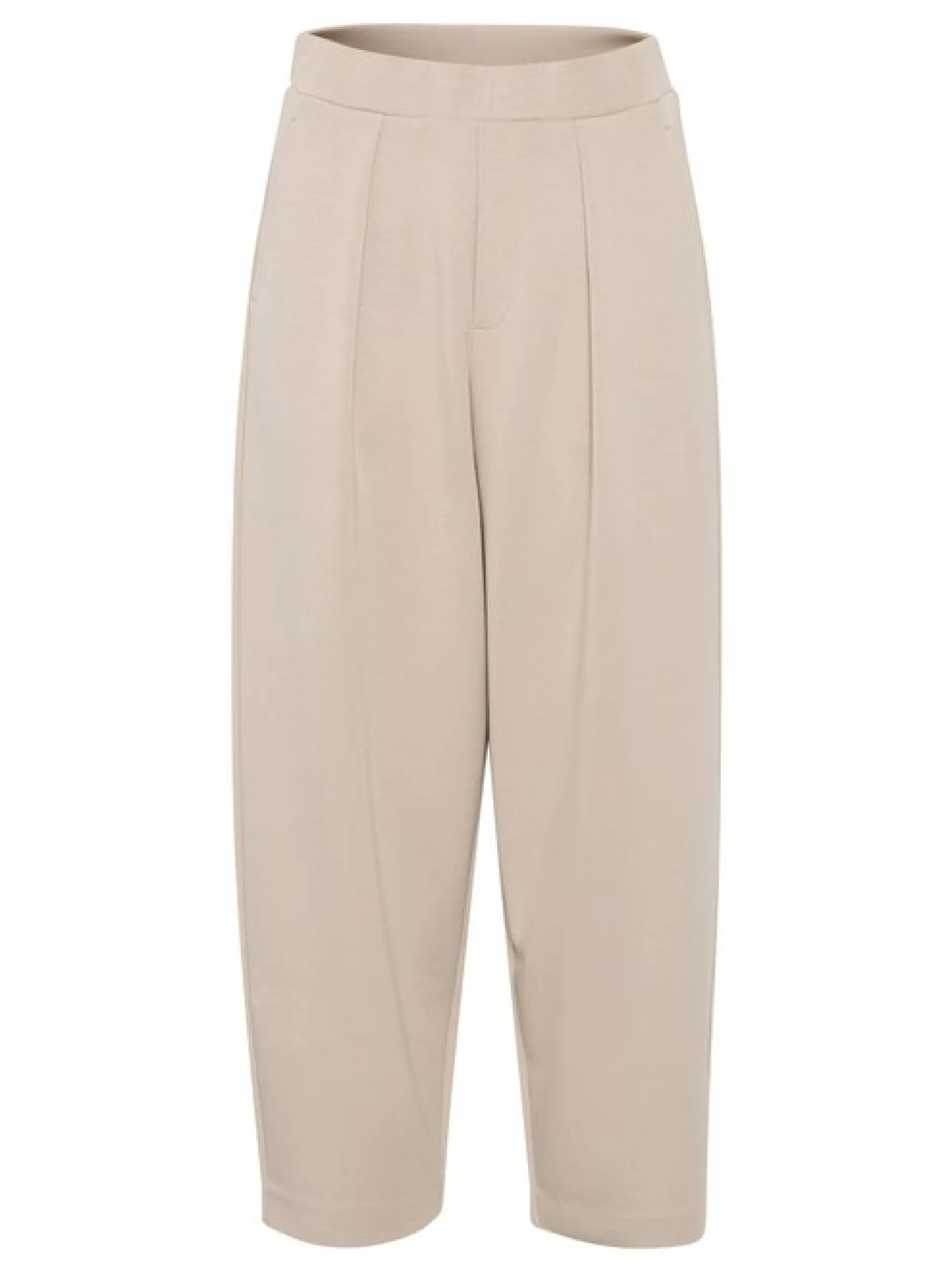 Inwear Damen Strickhose PannieIW Normale Taille mit tiefem Schnitt in grau