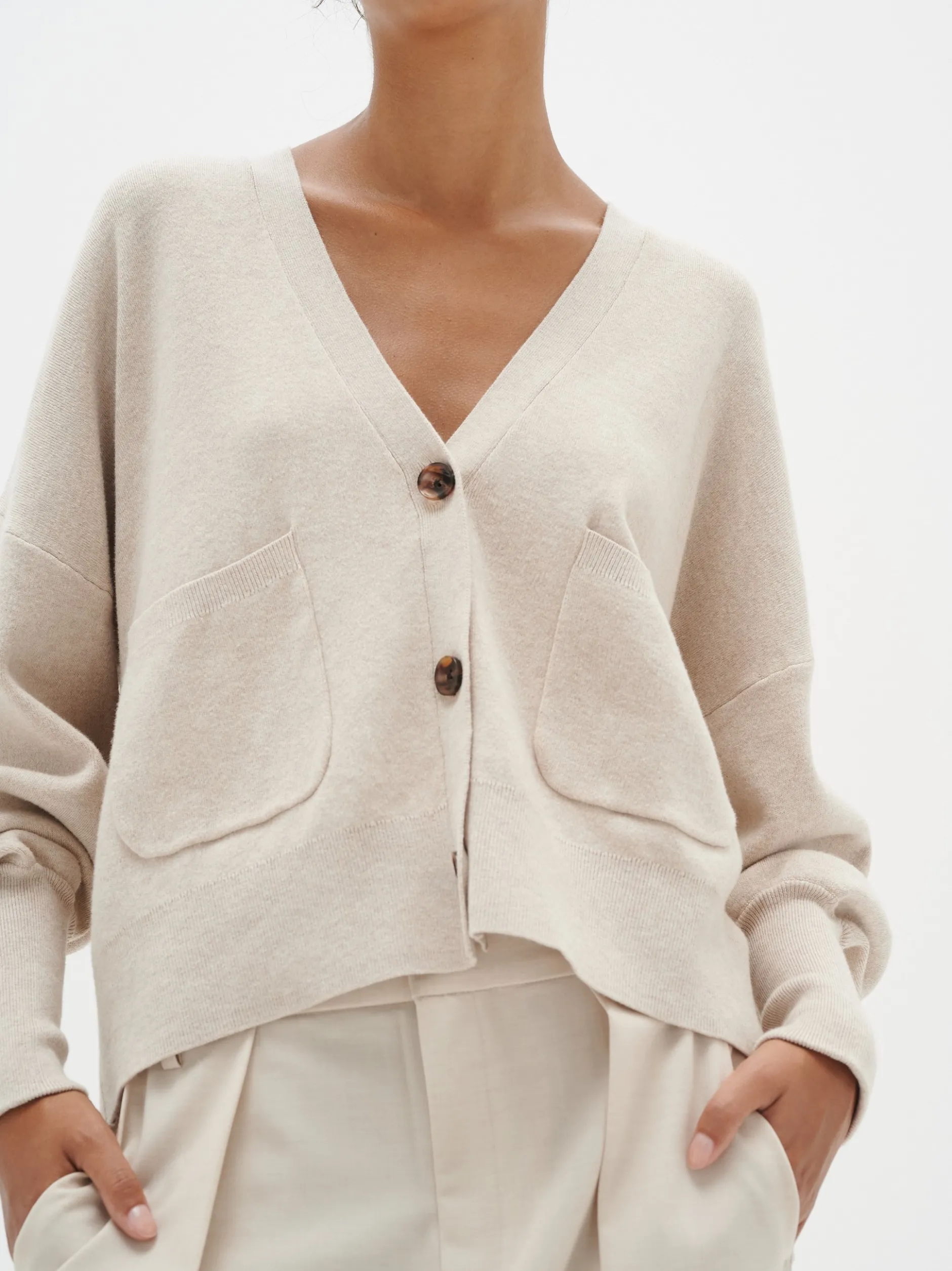 Inwear Damen Strickjacke TenleyIW in beige
