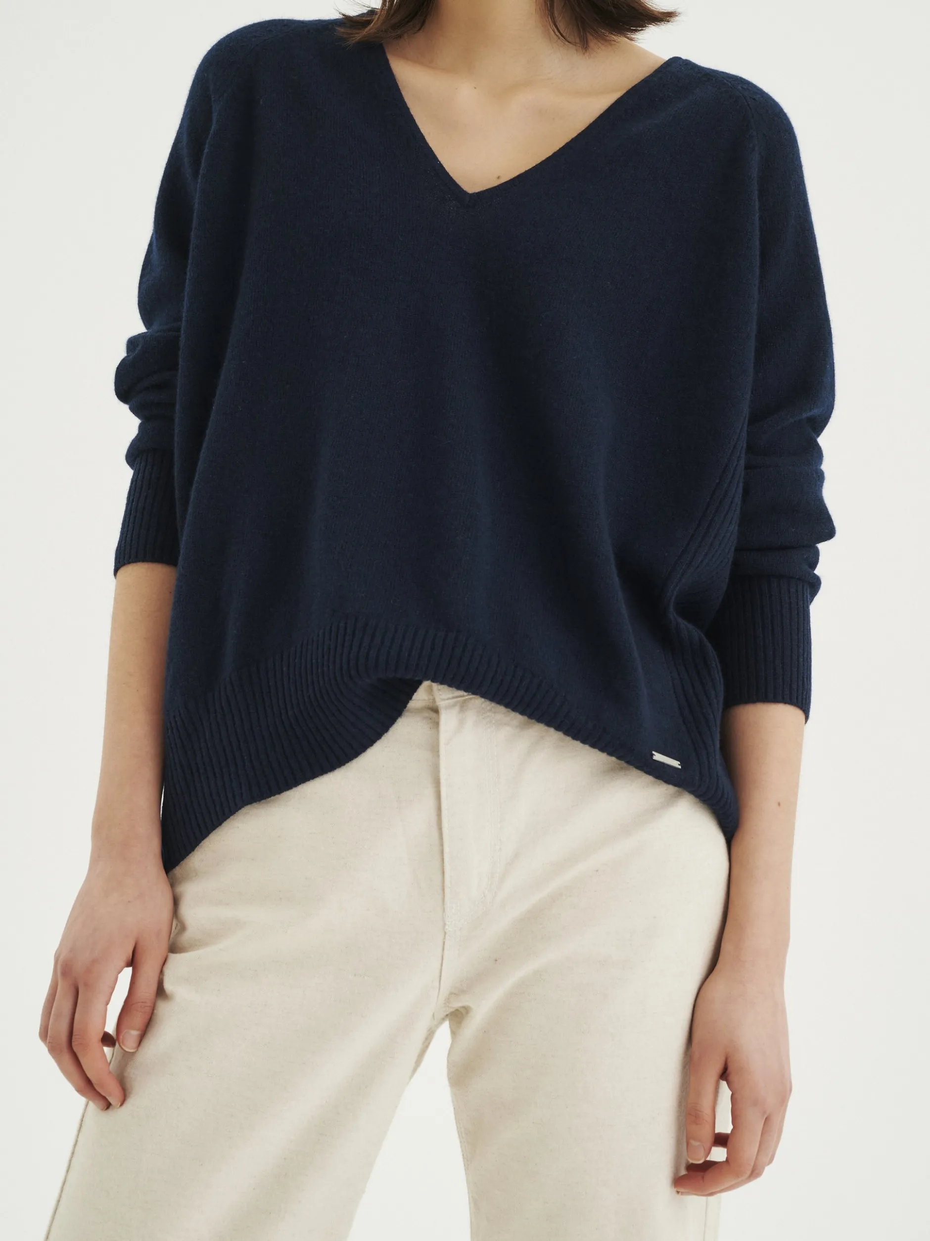 Inwear Damen Strickpullover Lukka in marine