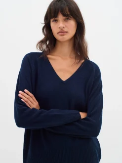 Inwear Damen Strickpullover Lukka in marine