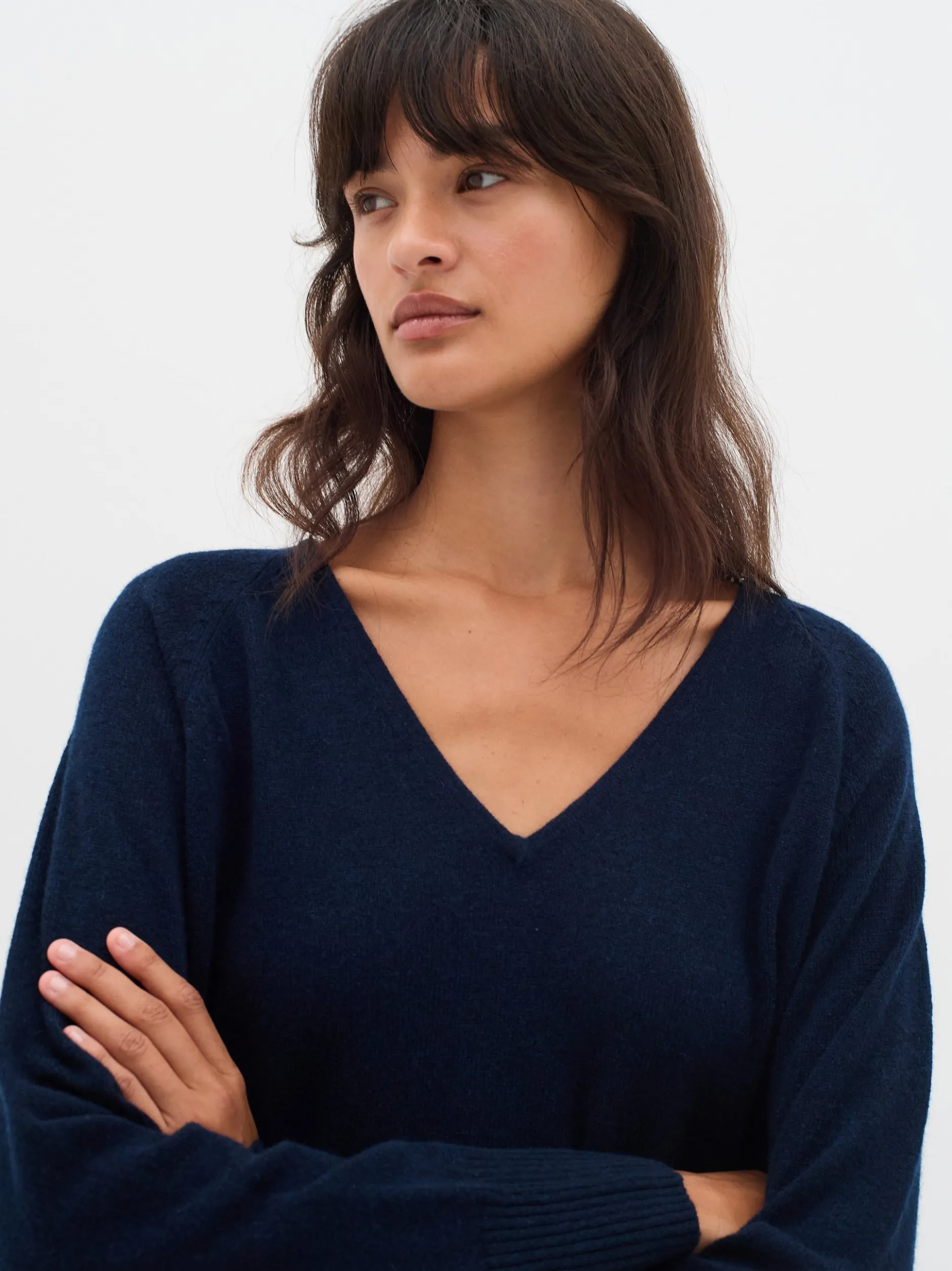 Inwear Damen Strickpullover Lukka in marine