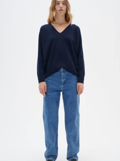 Inwear Damen Strickpullover Lukka in marine