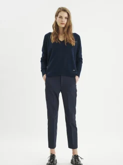 Inwear Damen Strickpullover Lukka in marine