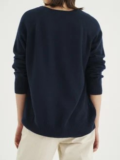 Inwear Damen Strickpullover Lukka in marine