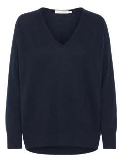 Inwear Damen Strickpullover Lukka in marine