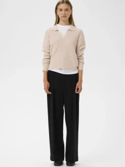 Inwear Damen Strickpullover YenahIW in beige