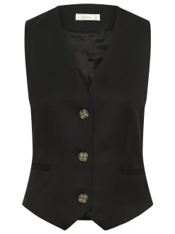 Inwear Damen Weste YuktaIW in schwarz