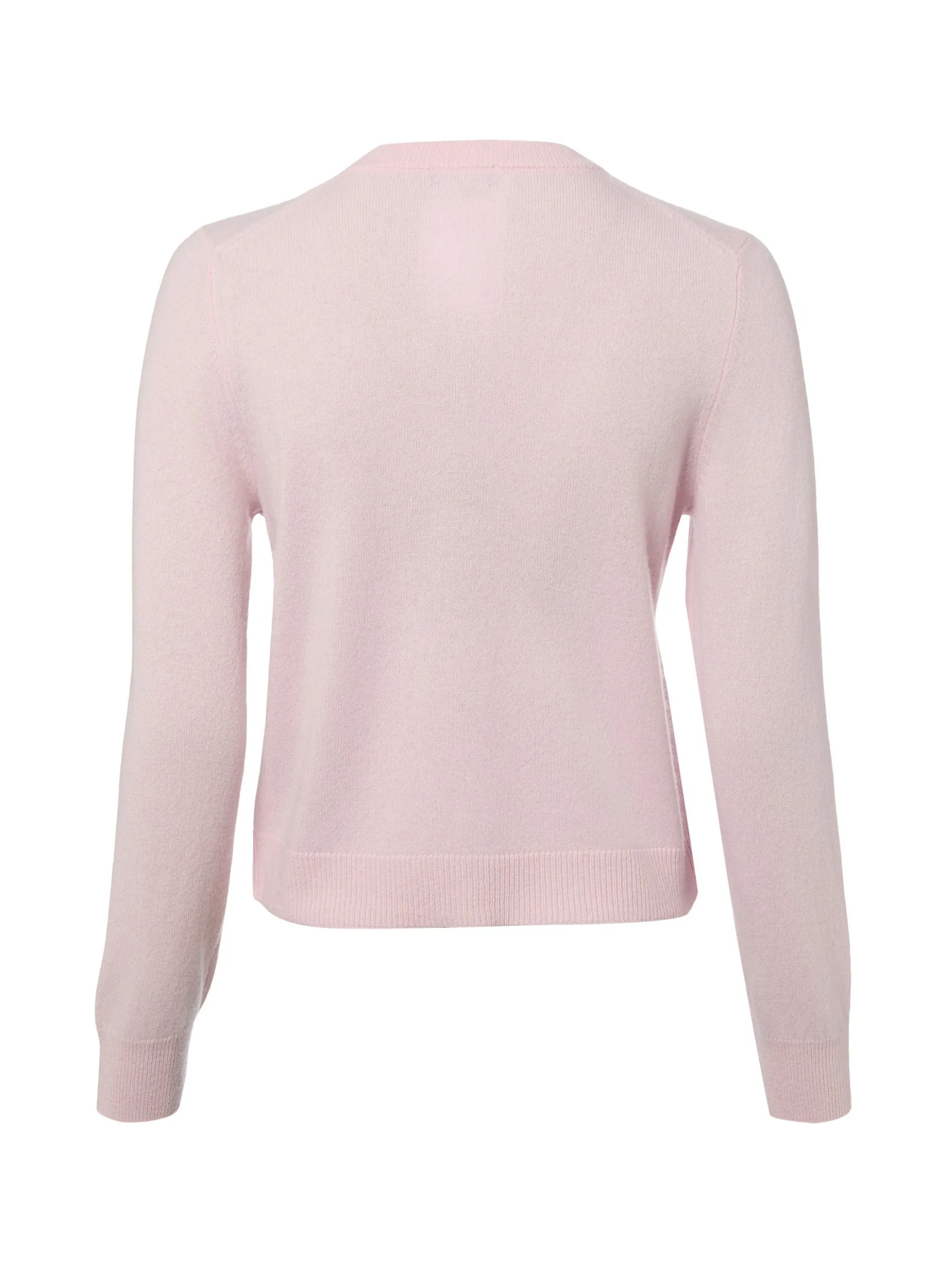 IPURI Damen Cashmere-Strickjacke in rosa