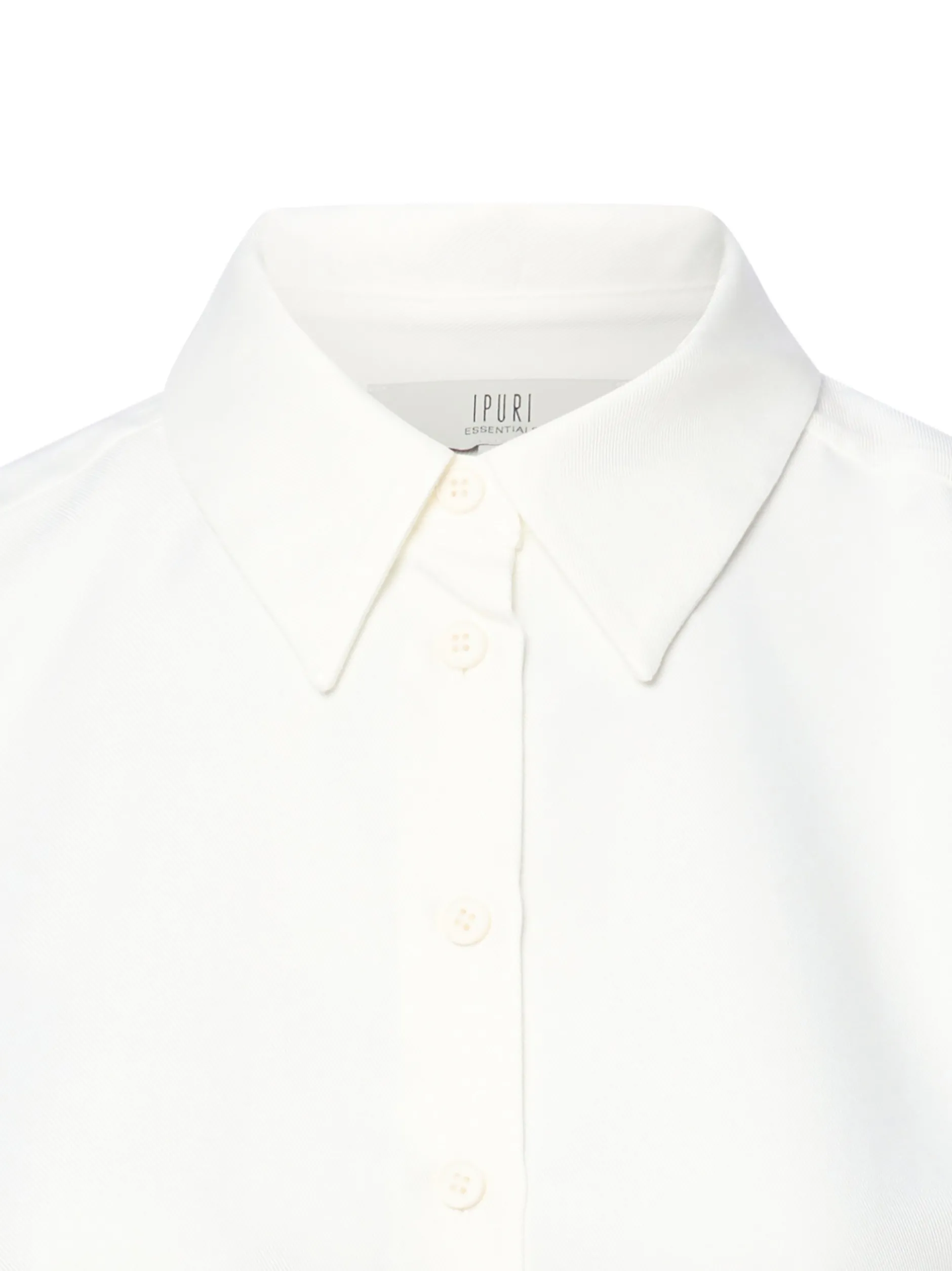 Ipuri Essentials Damen Hemdbluse - Nora in ecru