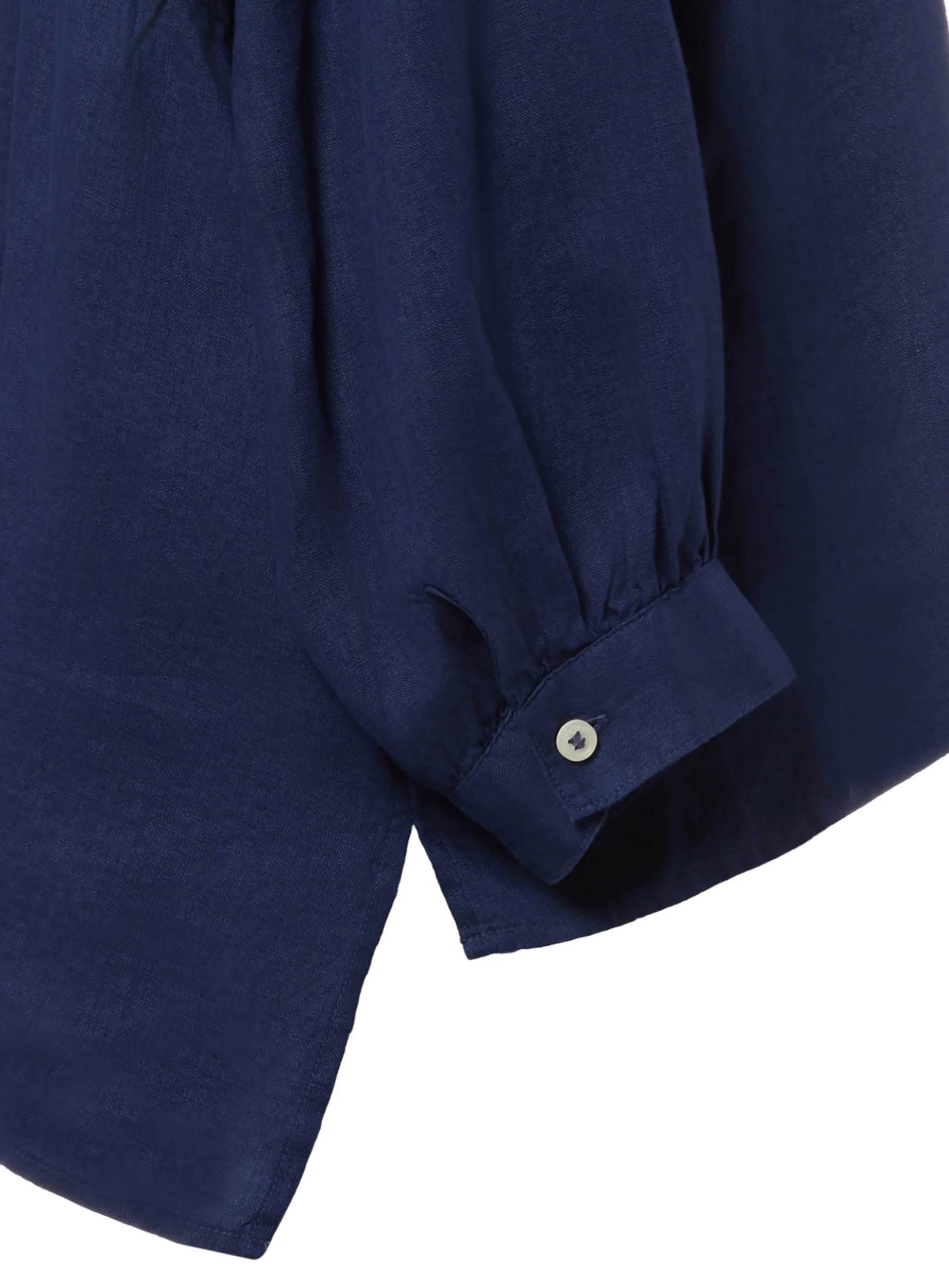Ipuri Essentials Damen Leinenbluse - Francis in indigo
