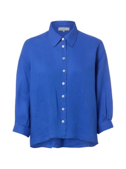 Ipuri Essentials Damen Leinenbluse - Francis in royal