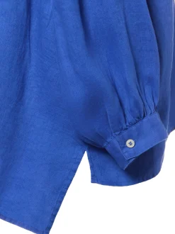 Ipuri Essentials Damen Leinenbluse - Francis in royal