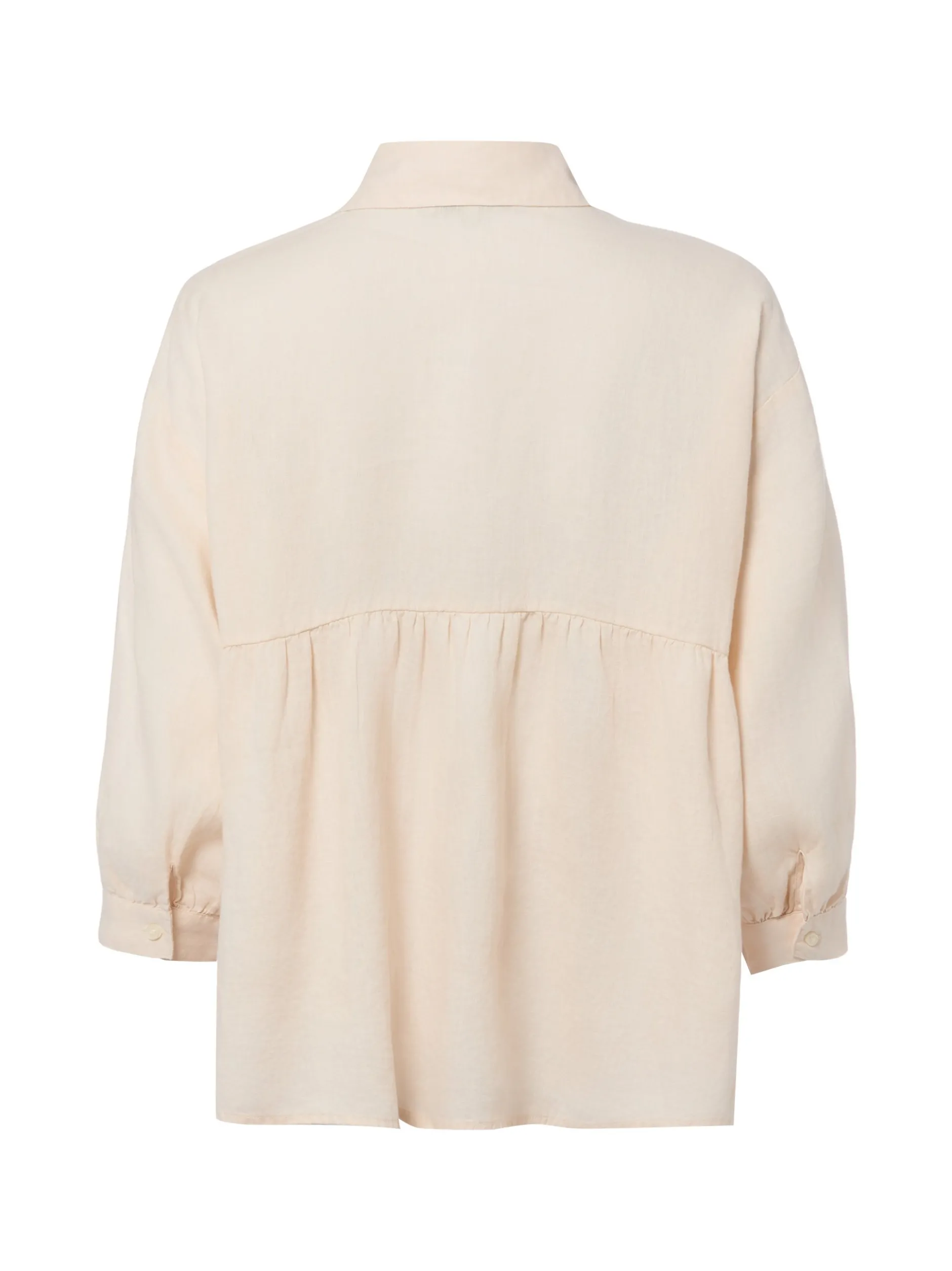 Ipuri Essentials Damen Leinenbluse - Francis in ecru