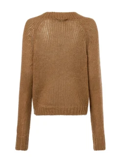 Ipuri Essentials Damen Strickpullover in braun