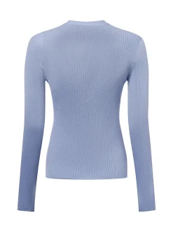 Ipuri Essentials Damen Strickpullover in hellblau