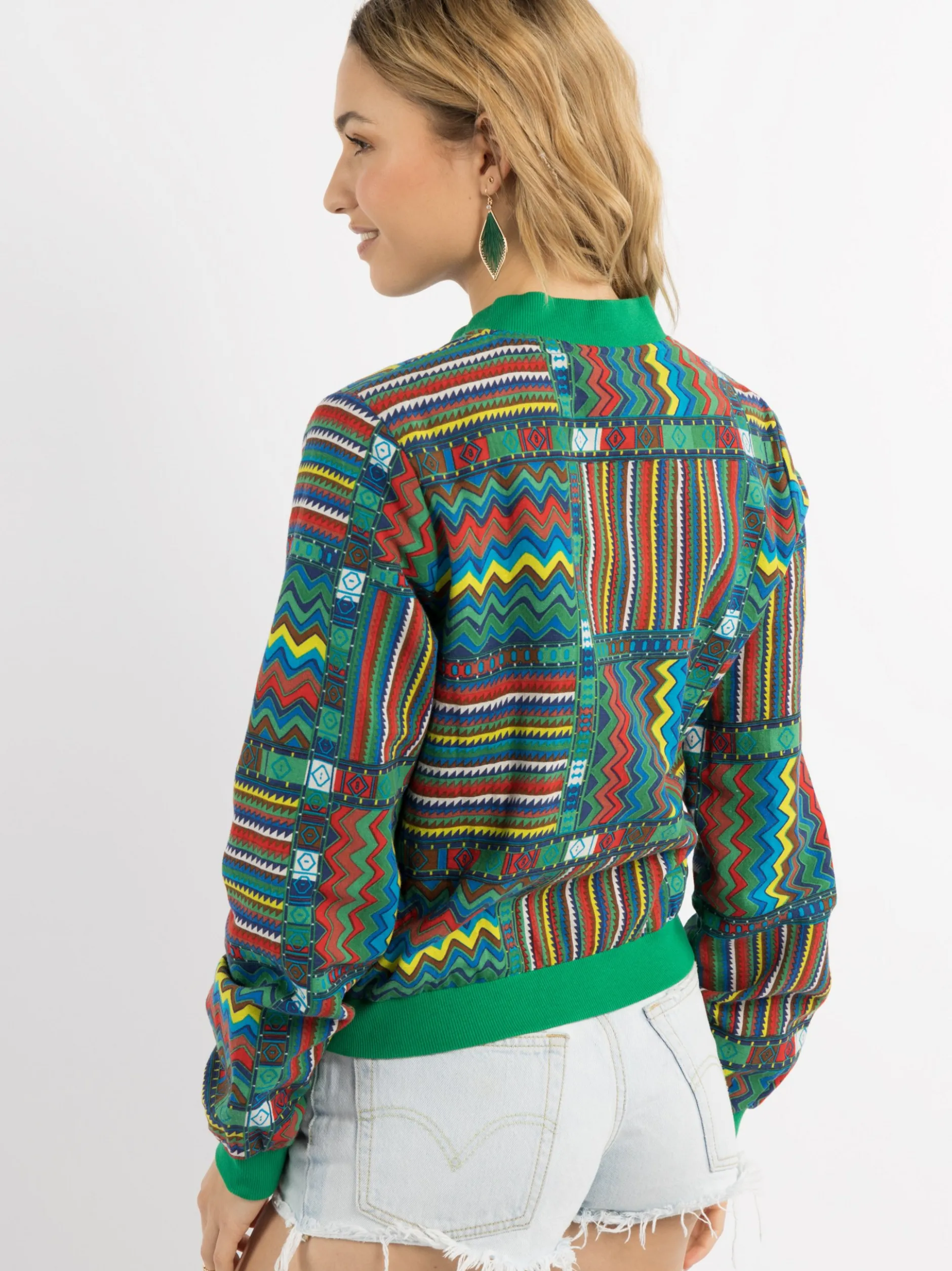 IZIA Damen Blouson in grün
